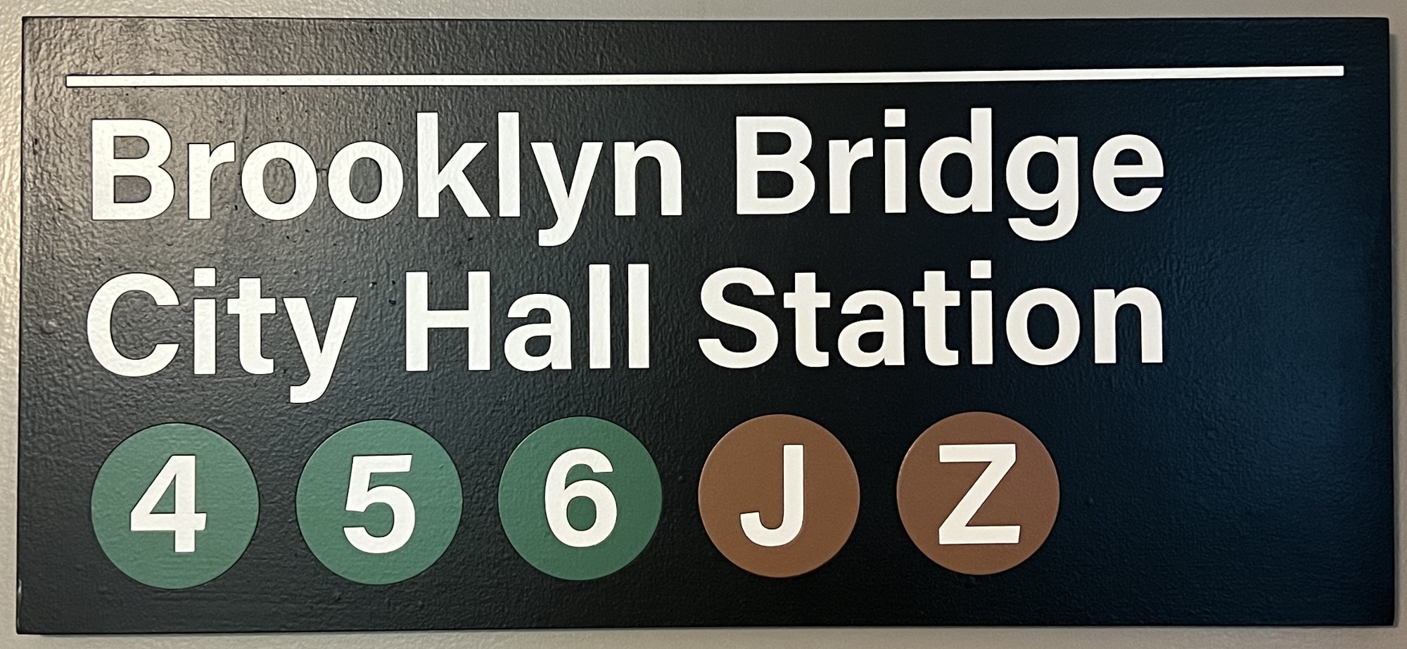 Brooklyn Bridge Subway