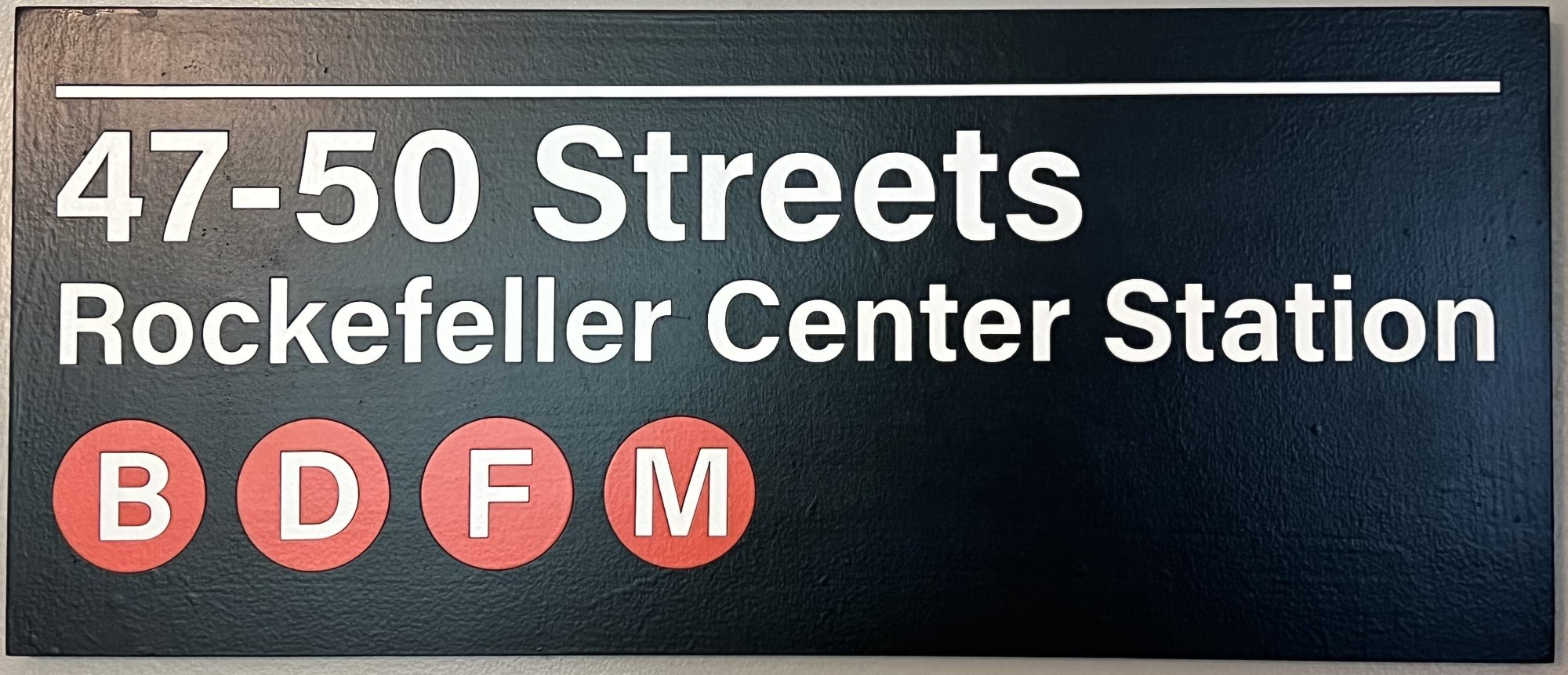 Rockefeller Center Subway